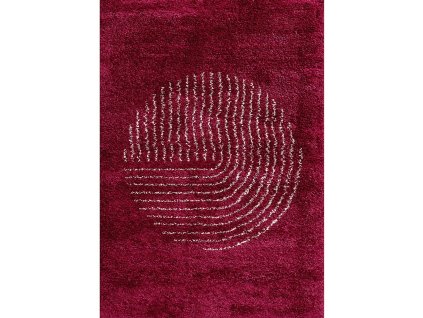 koberec royal deep magenta cream 120x170cm