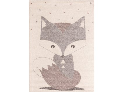 koberec cute fox 160x230cm