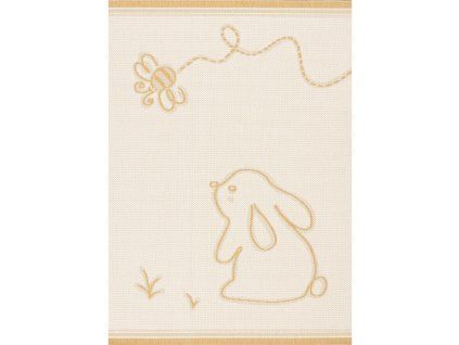 koberec rabbit and bee 160x230cm