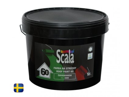 Produkt ROOF PAINT 60 Scala 10L - polyakrylová farba 2v1 na strechu a kov – Kvalitný dizajn a precízne spracovanie | Skrášlim Dom