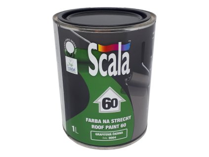 Produkt ROOF PAINT 60 Scala 1L - polyakrylová farba 2v1 na strechu a kov – Kvalitný dizajn a precízne spracovanie | Skrášlim Dom