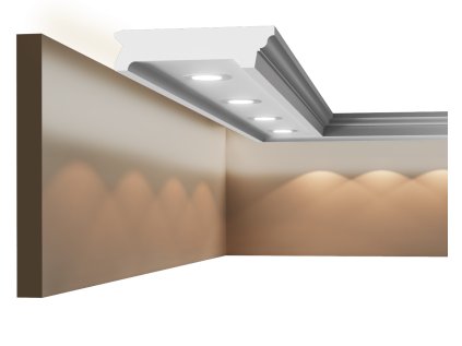 Produkt Lišta pre LED osvetlenie LS138 180x45mm – Kvalitný dizajn a precízne spracovanie | Skrášlim Dom