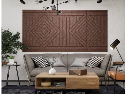 slantcut feltdecor wizualizacja w pomieszczeniu