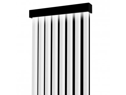 Garniža s LED osvetlením 48,4 cm Biela Capri
