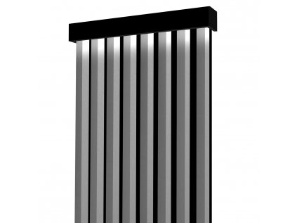 Garniža s LED osvetlením 48,4 cm Šedá