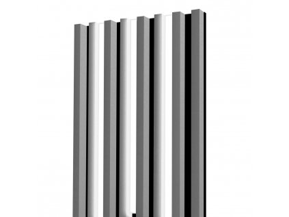 Lamelové panely lineárne osvetlenie 48,4 cm Šedá