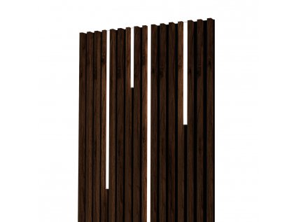 Lamelové panely lineárne osvetlenie 100,4 cm Orech Alpský