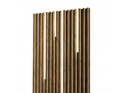 Lamelové panely lineárne osvetlenie 100,4 cm Medové drevo