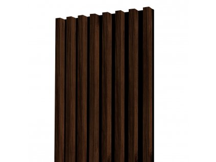 Lamelové panely + soklový LED profil 48,4 cm Orech Alpský