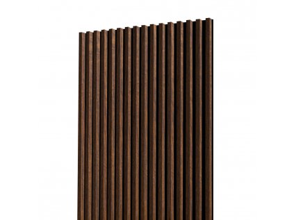 Lamelové panely + soklový LED profil 100,4 cm Orech Capri