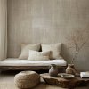 bvjo room with linen texture wallpaper ea8b0e5d 89c8 4891 9bc1 49559621db0d