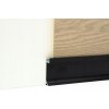 pol pl Profil aluminiowy mocowanie paneli WPC o gr 8 mm listwa przypodlogowa pod LED 750 czarny 20262 2