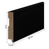 pol pl Listwa Przypodlogowa MDF Gladka CZARNA grubosc 12 mm 20096 3