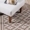 koberec modern rhombs mink beige 120x170cm 1