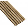 Lamely na filcovom podklade 12x28mm, základový modul 25,3cm Dub prírodný Lancelot