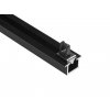 Hliníková jednokoľajová PS podomietková koľajnica s príslušenstvom (vrátane 2 koľajníc), čierna 4