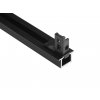 Hliníková jednokoľajová PS podomietková koľajnica s príslušenstvom (vrátane 2 koľajníc), čierna 5