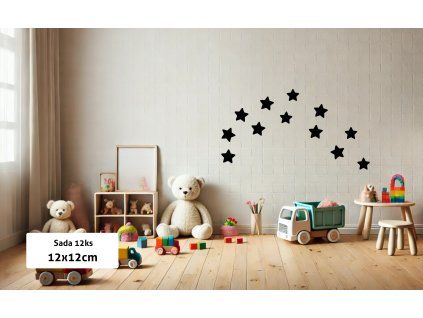 samolepky na stěnu děti hvezdičky