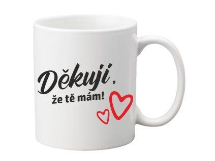 děkuji že tě mám