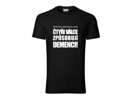 Pánské tričko 4 válce stačí