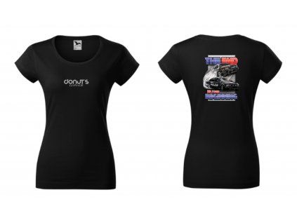 dámske tricko chalisko cerna