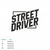 samolepka street driver