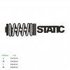 samolepka static