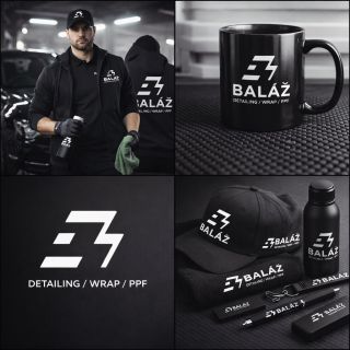 Byla to radost tvořit logo pro majitele Baláž Detailing. Moderní, čistý symbol s jasným charakterem, který funguje napříč...