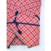 SLEVA! Zavinovačka bavlna/bambus „Červená kostka“