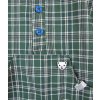 Overal s kapucí - zelená kostka vel. 12-18 m
