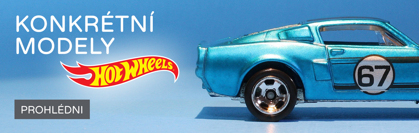 Ručně tříděné modely Hot Wheels - koupíš přesně to, co chceš!