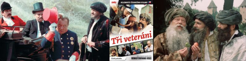 Nejlepší české pohádky na Voyo: Tři veteráni