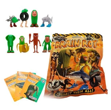 Figurky Brainrot - Tralalelo, Tung Tung Sahur a další 