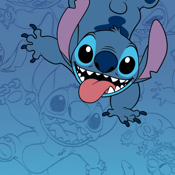 Stitch z pohádky Lilo & Stitch - figurky v mystery sáčku