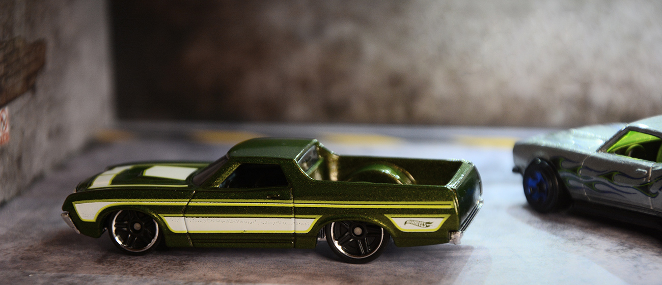 Hot Wheels '72 Ford Ranchero ze série HW Hot Trucks