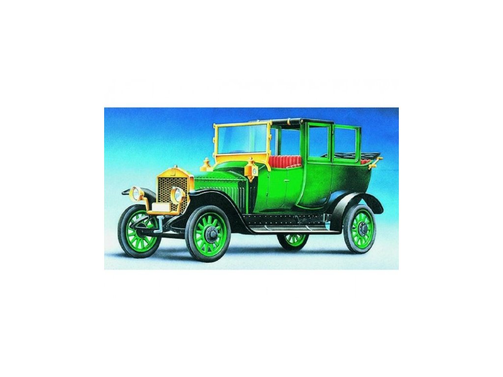 Model Olditimer Rolls Royce Silver Ghos 1911 1:32 15,2x5,6cm v krabici 25x14,5x4,5cm