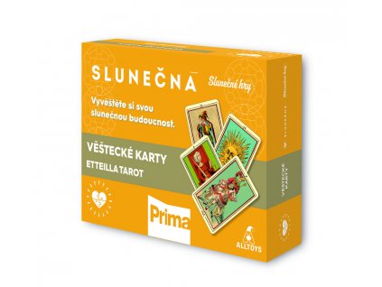 Slunečná - Luxusní věštecké karty