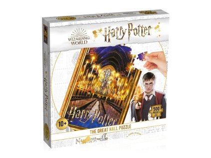 Puzzle Harry Potter Bradavická velká síň 500 dílků