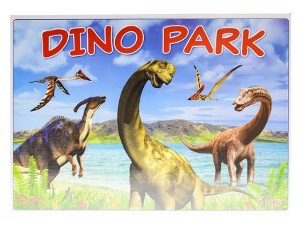 spolecenska hra logicka dino park 3v1 skladem