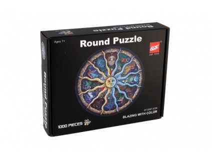 Puzzle kulaté Znamení zvěrokruhu 1000 dílků skladem