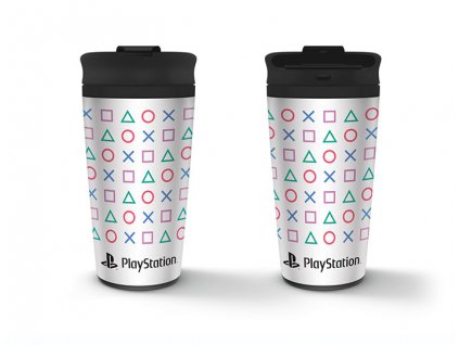 Hrnek nerez cestovní Playstation, 450 ml