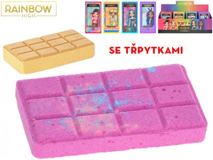 Rainbow High koupelová bomba se třpytkami - skladem