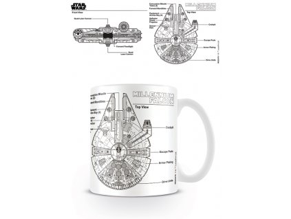 Hrnek Star Wars (Millenium Falcon sketch), 315 m