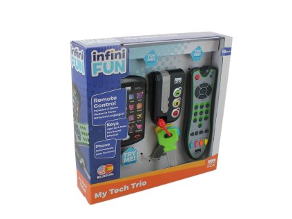 Trio set Tech Too - klíče, ovladač a telefon skladem