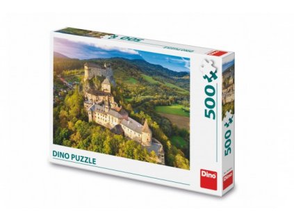 Puzzle Oravský hrad, Slovensko 47x33cm 500dílků v krabici 33,5x23x3,5cm