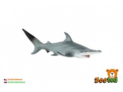 Žralok kladivoun velký zooted plast 19cm v sáčku
