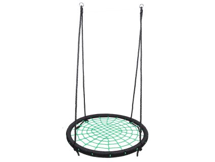 Houpací kruh síť průměr 100 cm - zelený