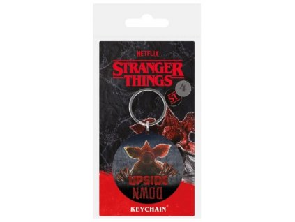 Klíčenka gumová Stranger Things 4 Demogorgon