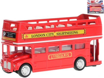 Autobus vyhlídkový londýnský 12,5cm