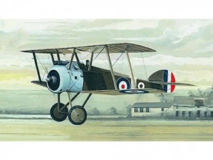 Model Sopwith Camel 12,7x18cm v krabici SKLADEM